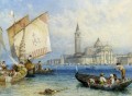 San Giorgio Maggiore Venice Victorian Myles Birket Foster